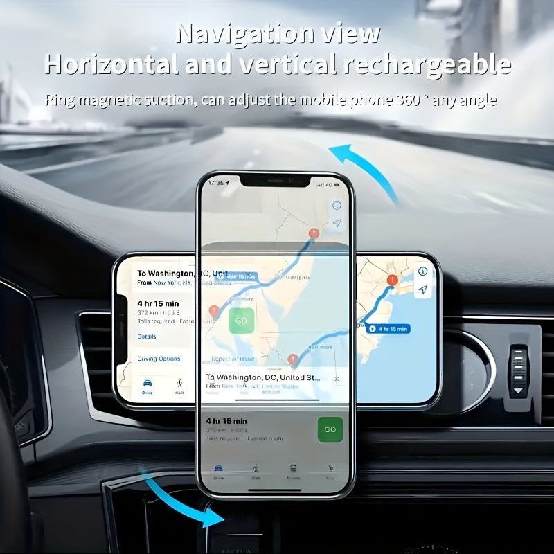 High-Speed Magnetic Car Wireless Charger
