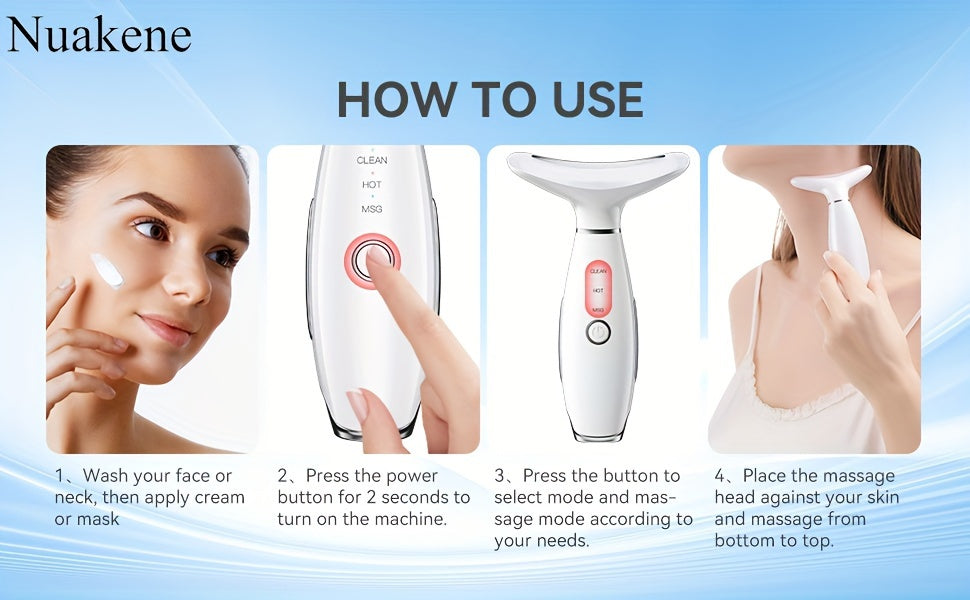 Nuakene Face & Neck Skin Care Beauty Meter