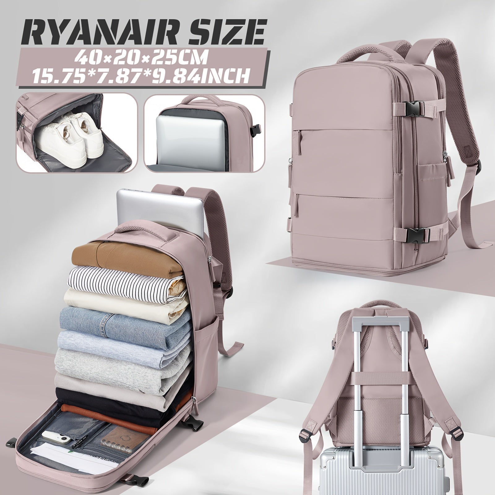 Flska Airline Approved Carry-On Backpack