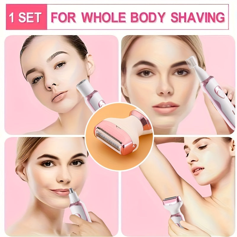 Electric Razor for Women 4-in-1