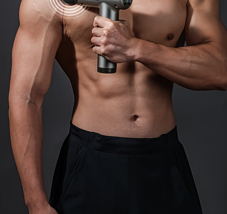 Lenovo Massage Gun with 8 Heads, Portable Massager